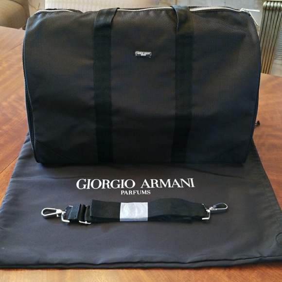 giorgio armani duffle bag